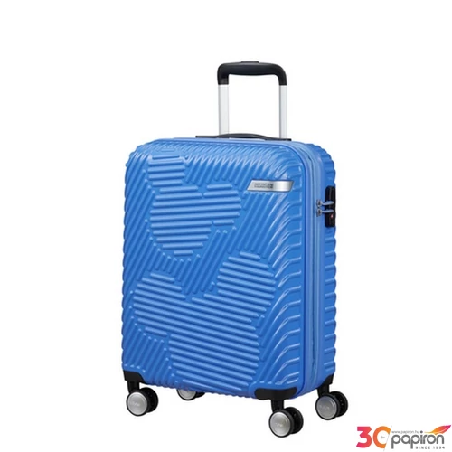 American Tourister kabinbőrönd Mickey Clouds Spinner 55/20 Exp Tsa 14'7087/A101-Mickey Tranquil Blue