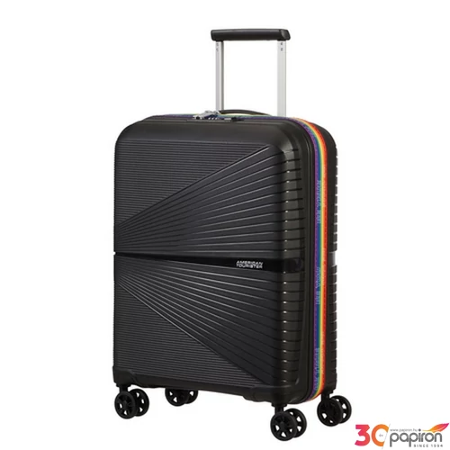 American Tourister bőrönd Airconic Spinner 55/20 TSA Pride 135893/1072-Black/Rainbow