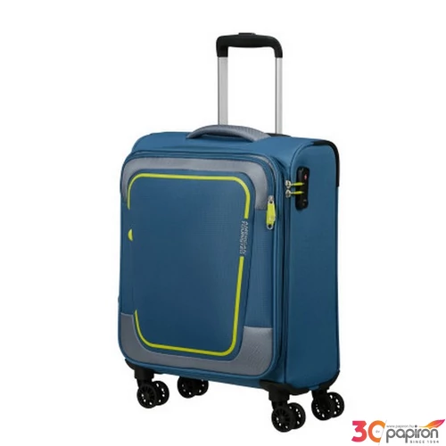 American Tourister kabinbőrönd Pulsonic spinner 55/20 Exp TSA 146516/A283 Coronet Blue