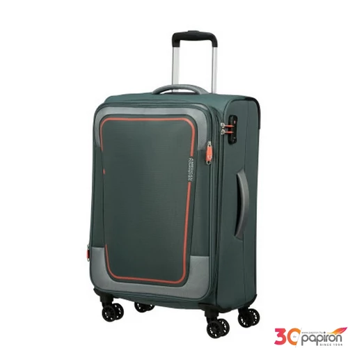 American Tourister bőrönd Pulsonic spinner 68/25 Exp TSA 146517/1257 Dark Forest