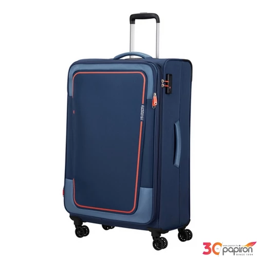 American Tourister bőrönd Pulsonic Spinner 81/30 Exp Tsa 14'6518/6636-Combat Navy
