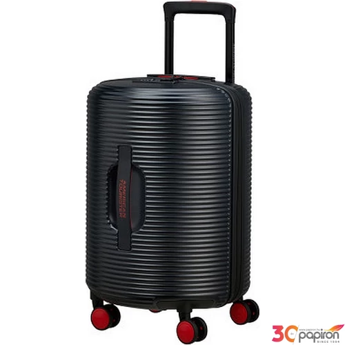 American Tourister bőrönd Rollio spinner 52/18 TSA 152970/1073 Black/Red