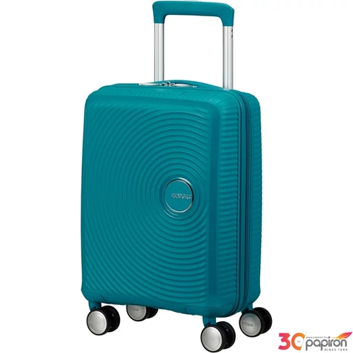 American Tourister bőrönd Soundbox Mini Spinner 47/16 152934/6071-Teal