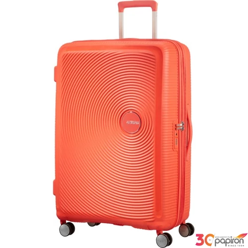 American Tourister bőrönd Soundbox Spinner 77/28 Tsa Exp 88474/7067-Spicy Peach