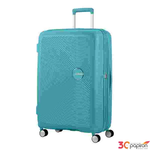 American Tourister bőrönd Soundbox Spinner 77/28 Tsa Exp 88474/A066-Turquoise Tonic