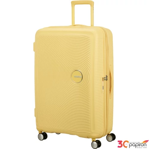 American Tourister bőrönd 25' Soundbox Spinner 77/28 Tsa Exp 88474/1661-Yellow