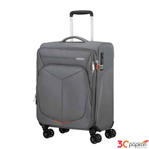 American Tourister kabinbőrönd Summerfunk Spinner 55/20 Exp Tsa 124889/T491-Titanium Grey