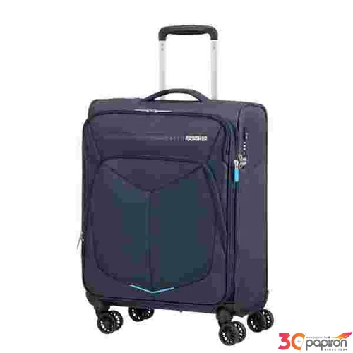 American Tourister bőrönd Summerfunk Spinner 55/20 Exp Tsa 124889/1596-Navy