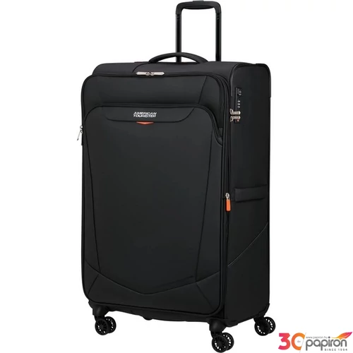 American Tourister bőrönd Summerride Spinner L Exp Tsa 153864/1041-Black
