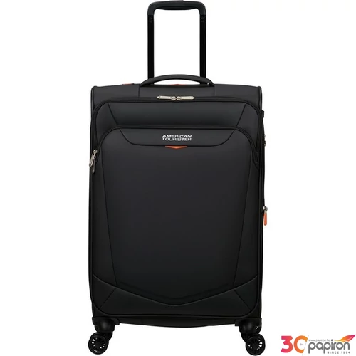 American Tourister bőrönd Summerride Spinner M Exp Tsa 153863/1041-Black