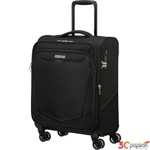 American Tourister bőrönd Summerride Spinner S Exp Tsa 14'9498/1041-Black
