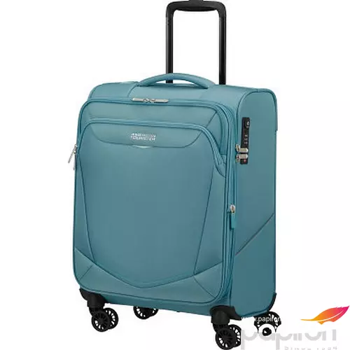 American Tourister bőrönd Summerride Spinner S Exp Tsa 149498/461-Breeze Blue