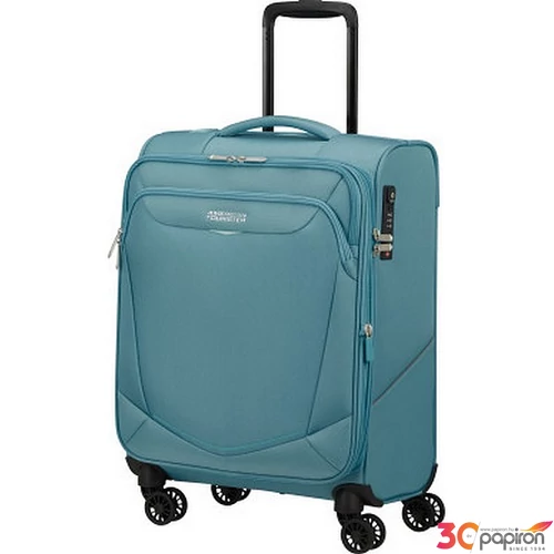 American Tourister bőrönd Summerride Spinner S Exp Tsa 14'9498/461-Breeze Blue