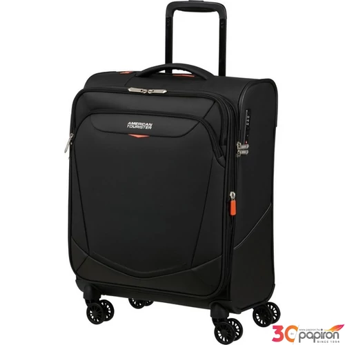 American Tourister bőrönd Summerride Spinner S Exp Tsa 153862/1041-Black