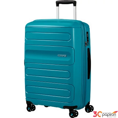 American Tourister bőrönd Sunside Spinner 68/25 Exp 107527/2774-Totally Teal