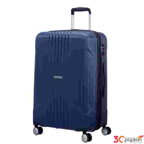 American Tourister bőrönd Tracklite spinner 67/24 Exp TSA 88745/1265 Dark Navy
