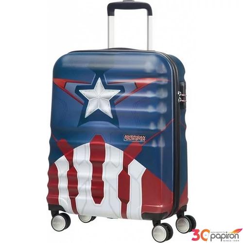 American Tourister bőrönd Wavebreaker Disney Spin.55/20 85668/6979-Captain America Close
