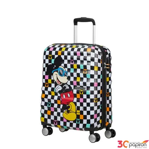 American Tourister kabinbőrönd Wavebreaker Disney Spin.55/20 Disney 85667/A080 Mickey Check