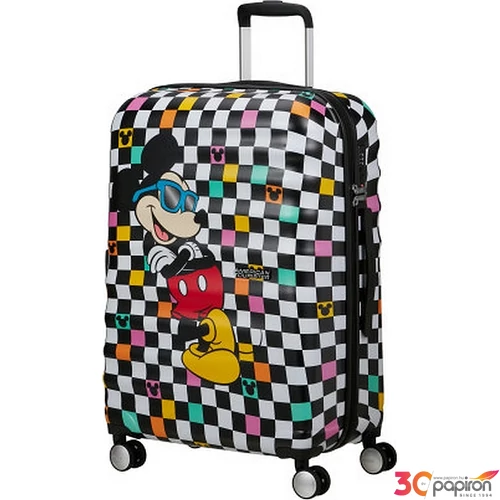 American Tourister bőrönd Wavebreaker Disney Spin.67/24 152581/A080-Mickey Check