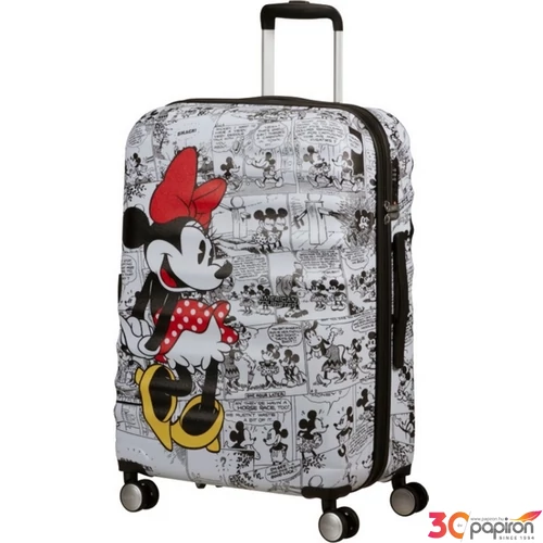 American Tourister bőrönd Wavebreaker Disney Spin.67/24 152581/7484-Minnie Comics Whi
