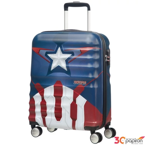 American Tourister bőrönd Wavebreaker Disney Spin.67/24 Marvel 85671/5292-Capt America Shield