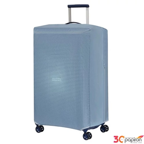 American Tourister bőröndhuzat FOLDABLE LUGGAGE COVER L 159213/A922-STONE BLUE/BLUE