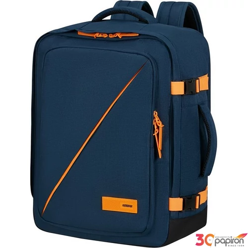 American Tourister hátizsák Casual Backpack M Take2Cabin 149175/A677  Dark Navy/Radiant Orange