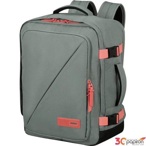 American Tourister hátizsák TAKE2CABIN CASUAL BACKPACK MS 150909/A635 Sage/ Coral
