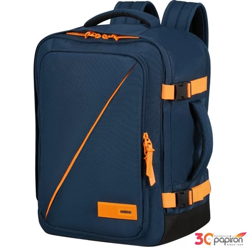 American Tourister hátizsák TAKE2CABIN CASUAL BACKPACK MS 150909/A677 Dark Navy/Radiant Orange