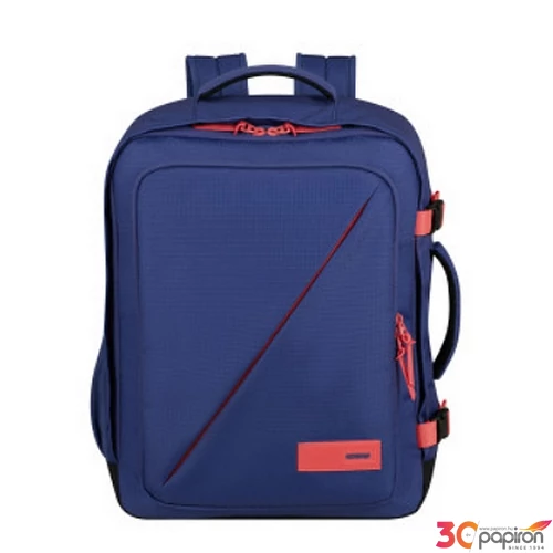 American Tourister hátizsák TAKE2CABIN CASUAL BACKPACK MS 150909/A649 PURPLE/SUNSET CORAL