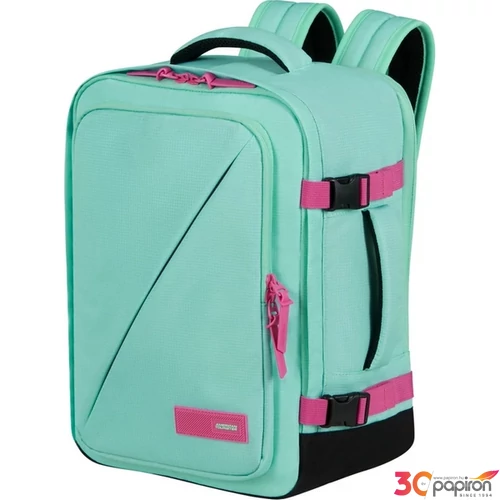 American Tourister hátizsák TAKE2CABIN CASUAL BACKPACK MS 150909/B026 Jelly Mint/Electric Fuchsia