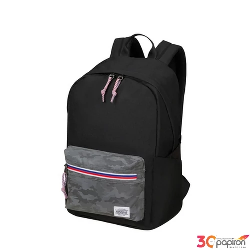 American Tourister hátizsák Upbeat Backpack Zip 129578/5046-Camo Black
