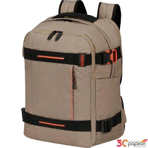 American Tourister hátizsák 25 Urban Track Laptop Backpack 15.6 155705/2366-Beige/Orange