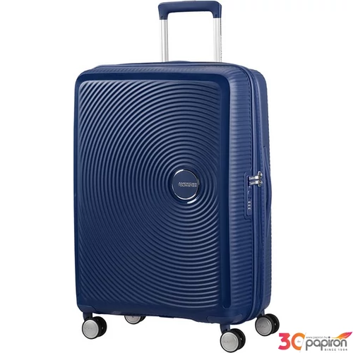 American Tourister kabinbőrönd Soundbox 55/20 40x55x20/23cm 2,6kg 4kerekű 88472/1552 sötétkék