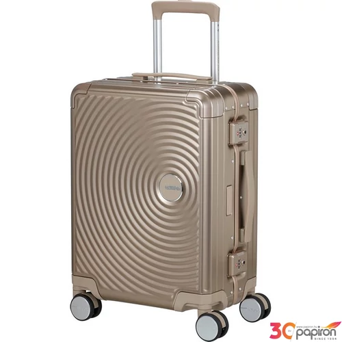 American Tourister kabinbőrönd Soundbox Alu Spinner 55/20 Tsa 155707/1133-Bronze