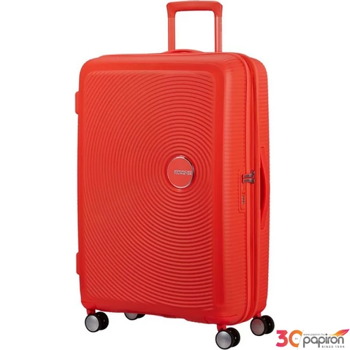 American Tourister kabinbőrönd Soundbox Spinner 55/20 Exp 88474/D963 Neon Orange