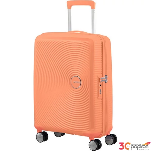 American Tourister kabinbőrönd Soundbox Spinner 55/20 Tsa Exp 88472/6949-Cantaloupe