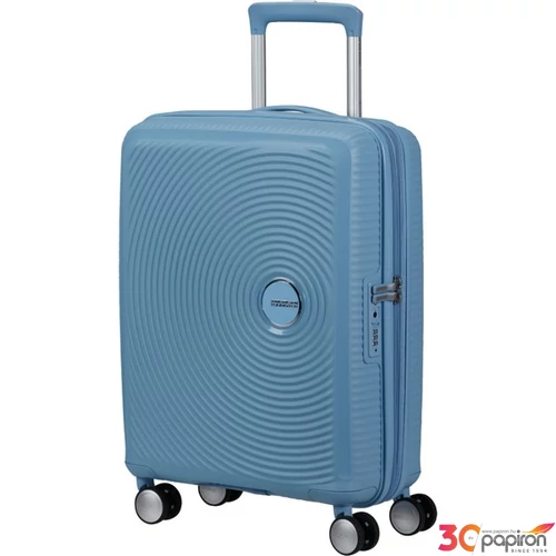 American Tourister kabinbőrönd Soundbox Spinner 55/20 Tsa Exp 88472/A255-Sea Shimmer