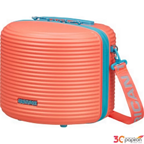 American Tourister kozmetikai Rollio Beauty Case 152969/A275-Coral/Blue