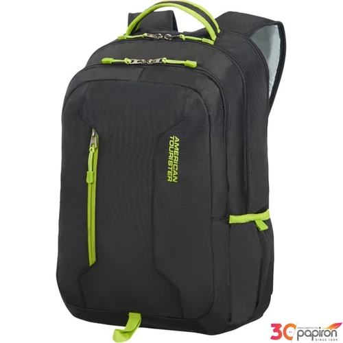 American Tourister laptoptáska Urban Groove Ug4 Lapt. Backpack 15.6 78828/2606-Black/Lime Green