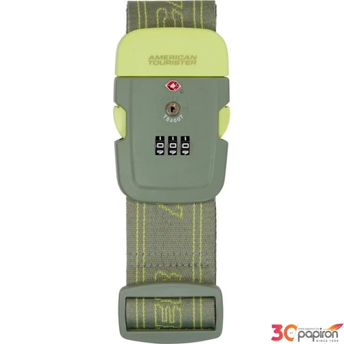 American Tourister POGGYÁSZÖV LUGGAGE BELT TSA 159207/A920-OLIVE/LIME