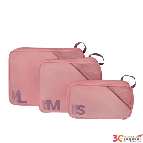 American Tourister rendszerező PACKING CUBES S/M/L 159211/A919-PINK/MAUVE