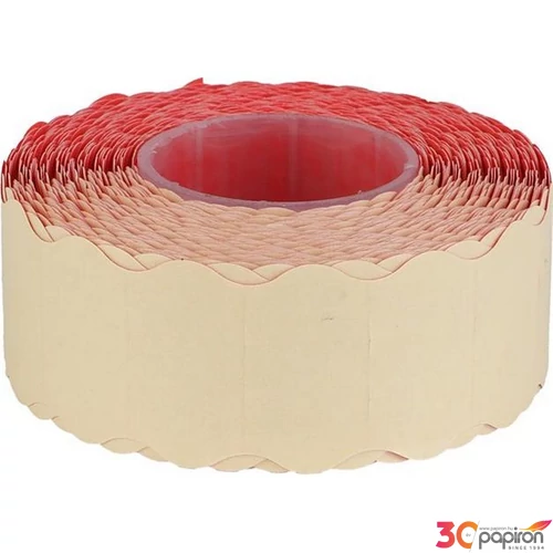Árazószalag 22x12 mm piros 10 db/cs