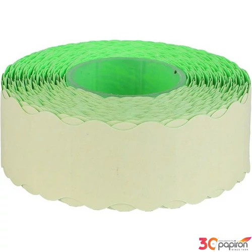 Árazószalag 22x12 zöld FLUO zöld IS2212FZ