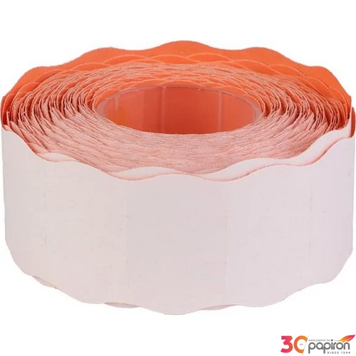 Árazószalag 25x12 mm narancs 10 db/cs