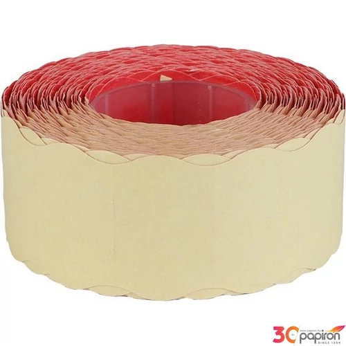 Árazószalag 25x16 mm piros 10 db/cs