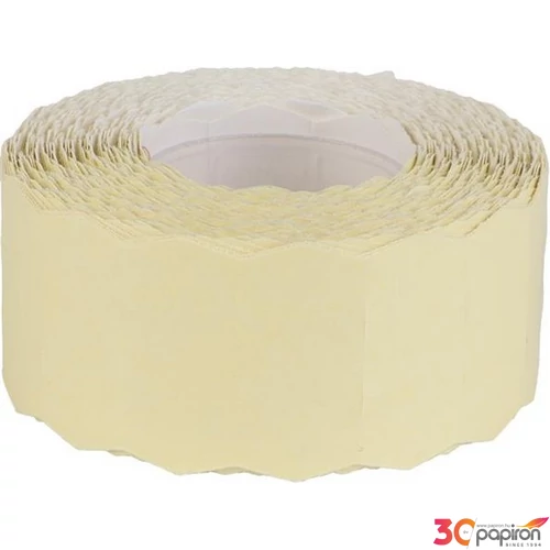 Árazószalag 26x12 mm fehér IS2612F