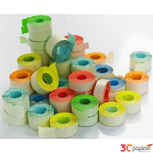 Árazószalag 32x19 mm C fehér 10 db/cs