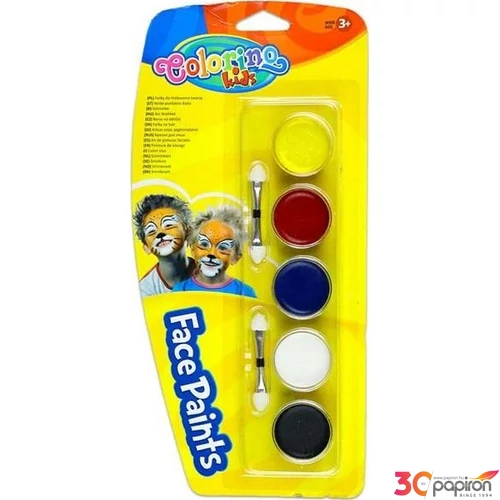 Arcfesték tégelyes Colorino 5 5 db 