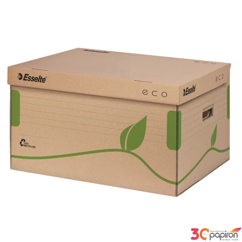 Archiváló doboz Esselte Esselte ECO konténer felfele nyíló tetőv 439 mm x 242 mm x 345 mm